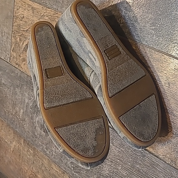 TOMS Washed Camo Desert Wedge Ankle Boot - Picture 6 of 13